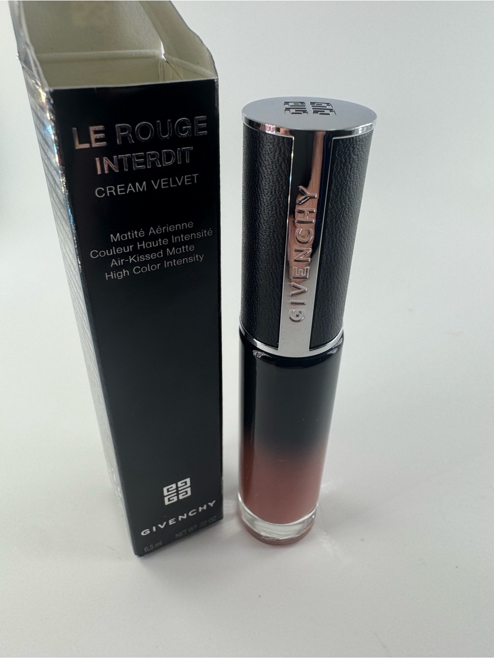 Givenchy NWT LIPSTICK -LE ROUGE INTERDIT CREAM VELVET-shade 53 NEW GIVENCHY - Picture 2 of 10